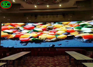 256*128mm داخلية كاملة لون شاشة عرض LED أداء الأمان