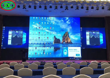 شاشة LED ذات الوضوح العالي الداخلية ذات الألوان الكاملة P2.5 P3 LED الصوتي البصري