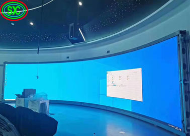 سهلة التثبيت شاشة خلفية LED تأجير، شاشة ستائر LED مرحلة P3.91