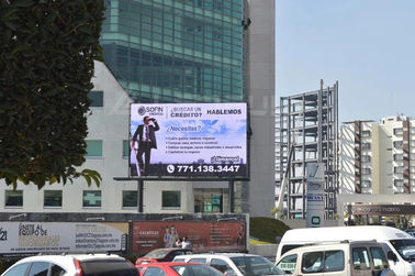 P10 في الهواء الطلق Full Color LED Rental Screen SMD2121 مصابيح LED مستويات المقياس الرمادي 16 بت