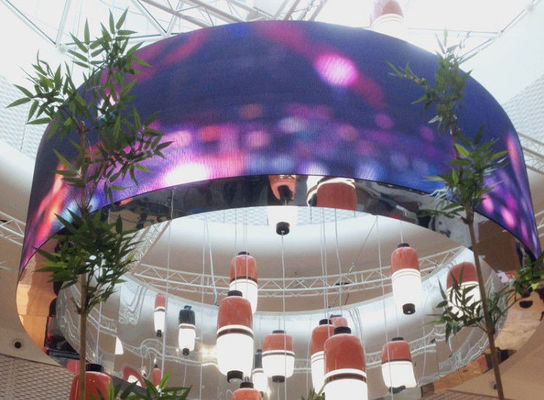 P4 شاشة LED مرنة HD ناعمة