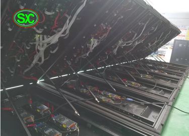 P5 SMD2121 خارجية مقاومة للماء HD LED شاشة تأجير 2500 Nit Slim Case