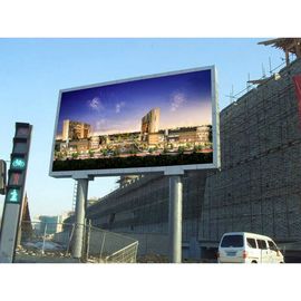 P10 المادة المجانية للخارج كامل اللون LED المطبوعة الألومنيوم الفولاذية
