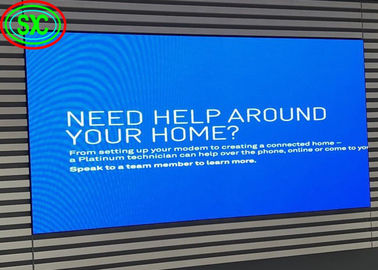 شاشة LED ملونة داخلية دائمة P2.5 P3 P4 للخلفية المسرحية