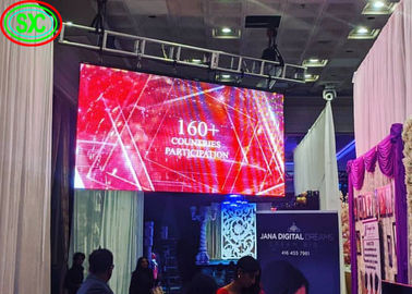 P2.6-P6.25 مسرح خلفية شاشة LED شاشة كبيرة 65410 بكسل كثافة مدعومة المسرح شاشة ستارة