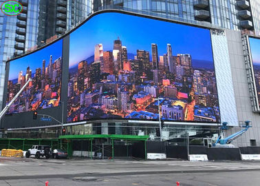 P6 شاشة LED منحنية لوحات شاشة LED المتحركة توفير الطاقة