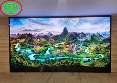 كنيسة إعلانات عملاقة LED شاشة حائط فيديو 2.5mm مساحة البكسل
