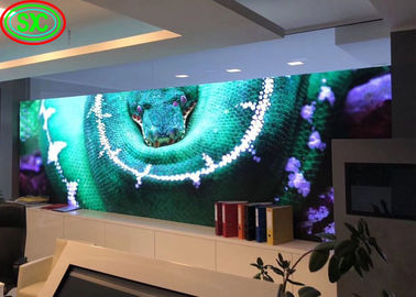 فيديو ملون كامل 1080p HD شاشة LED عالية الجودة معدل تحديث عالي أسود SMD داخلي