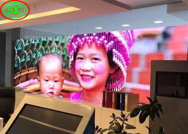 فيديو ملون كامل 1080p HD شاشة LED عالية الجودة معدل تحديث عالي أسود SMD داخلي