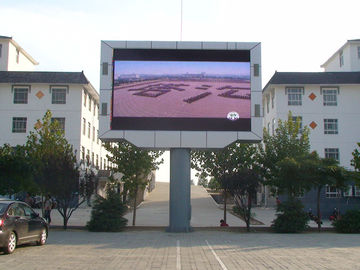 P6 P8 P10 تثبيت ثابت Full Color Jumbo Outdoor LED Aluminum