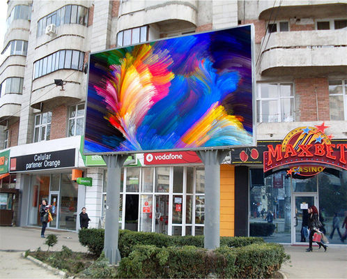 سعر جيد P4 إعلانات عالية السطوع في الهواء الطلق Full Color HD LED Rental Screen الانترنت