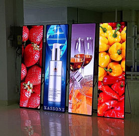 64X64 وحدات الدقة عرض ملصق LED SMD2121 رقائق الصب الصب الألومنيوم مجلس الوزراء