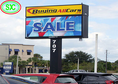 شاشة استئجار RGB SMD Ultra HD Digital LED Billboard ، شاشة LED في الهواء الطلق P4 P5