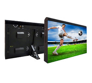 الكبيرة استئجار الصب الصب الألومنيوم مجلس الوزراء فائق الوضوح IP65 مضاد للماء P10 الملعب ليد العرض