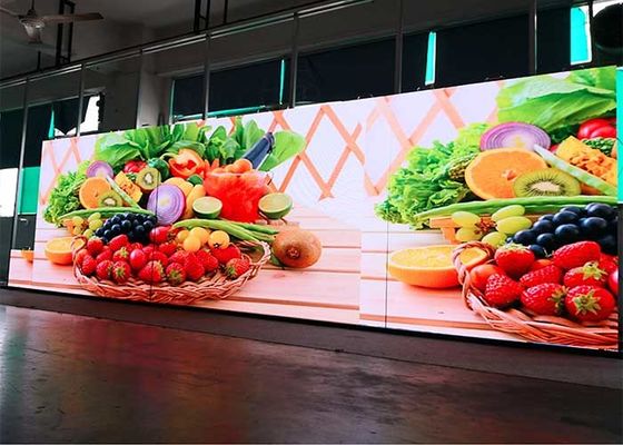 شاشة تأجير LED SMD P3.91 وحدة 64x64 ملم 250x250 ملم