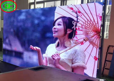 الإعلانات P3 P4 P5 1200cd/m2 full color High Definition لا توجد ضبابية على شاشة LED