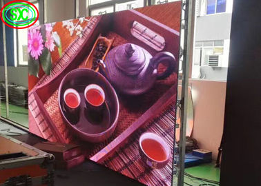 الإعلانات P3 P4 P5 1200cd/m2 full color High Definition لا توجد ضبابية على شاشة LED