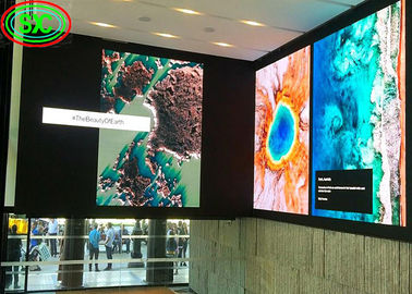 شاشة استئجار HD مضادة للماء شاشة غير متأتمة شاشة عرض فيديو مرنة P3 LED
