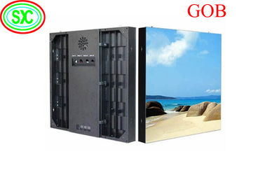 الخلفية الإعلانات GOB COB بطاقة استقبال LED كامل اللون داخل المنزل