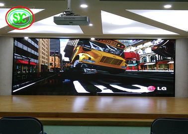 P3.91 HD لون كامل RGBLED الالومنيوم المسالك الصب الشاشة ارتفاع معدل التحديث 500 * 1000MM مجلس الوزراء