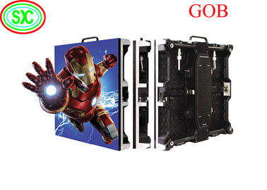 الإعلانات الإلكترونية الداخلية P1.667 P1.875 P2 P2.5 GOB شاشة LED في الهواء الطلق شاشة full color led