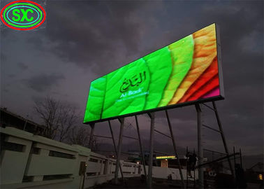 HD الصب الصبغ الألومنيوم المقاوم للماء قابلة للتخصيص في الهواء الطلق P3.91 10mm الشفاف الزجاجي شاشة الحائط