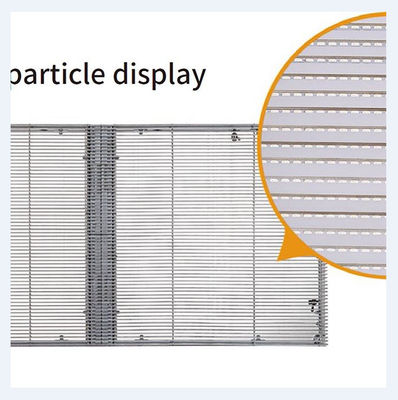 P3.91-P7.82 شاشة LED شفافة 5000cd/m2 32768 كثافة البكسل