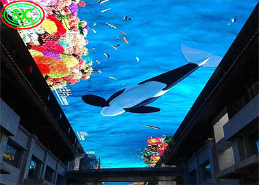 HD Full Color معلقة للكاميرات LED Display الإيجار P4 للمعارض/معارض السيارات