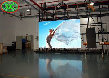 الشاشة الكبيرة المصبوبة من الألومنيوم خلفية المسرح HD 160x160mm P2.5 العرض LED الإيجار