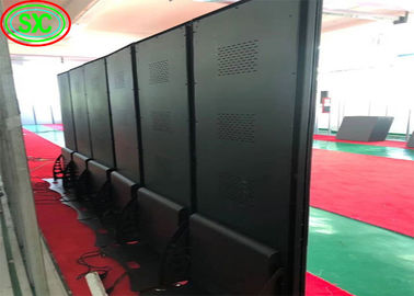 داخلية P2.5 ملونة كاملة مرآة عرض LED لاسلكي USB 4G ملصق التحكم الذكي