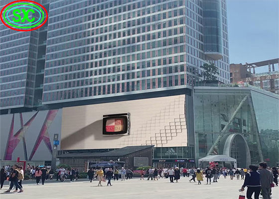 سعر جيد شاشة عرض LED خارجية P10، مسافة البكسل 10 مم، مقاومة للماء IP65 الانترنت