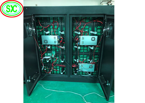 شاشة LED إعلانية خارجية ملونة كاملة عالية الدقة بمعدل تحديث 10 مم أو أكثر، بدون ظلال، 3840 هرتز