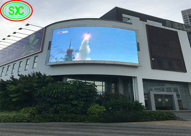 إعلانات تأجير المراكز التجارية HD ملونة كاملة معلقة لوحات إعلانية LED مرنة P10