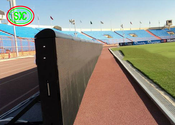 سعر جيد 10MM ملعب كرة القدم محيط أدى شاشة عرض SMD3535 ارتفاع معدل التحديث الانترنت