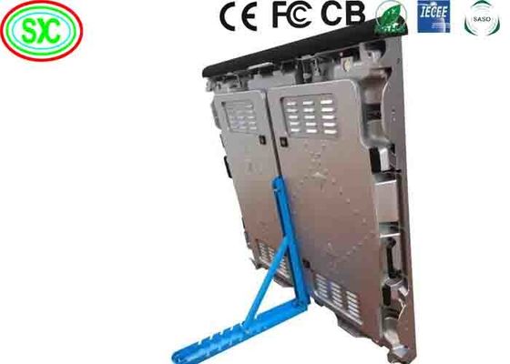 شاشة LED خارجية P10 SMD بدقة 10000 بكسل/متر مربع IP65 للملاعب