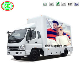 Canbest خارجية جاهزة للاستخدام مقاومة للماء بلا خلل P4 مربع شاحنة LED Billboard Roadshow محمول LED شاشة عرض جدار على الشاحنات