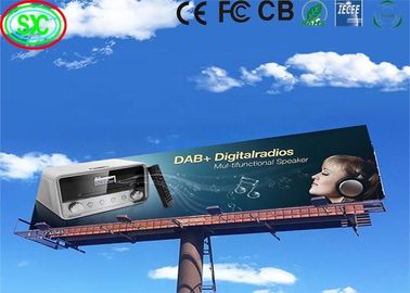 P12 شاشة LED مضادة للماء باللون الكامل في الهواء الطلق، معدل إعادة تحديث عالية