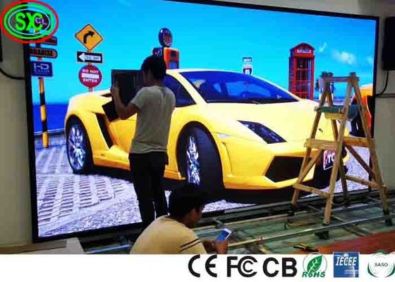 P2-P6 داخلية محمولة LED حائط الفيديو عالية الوضوح الإعلانية HD LED شاشة