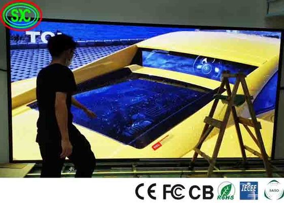 P2-P6 داخلية محمولة LED حائط الفيديو عالية الوضوح الإعلانية HD LED شاشة