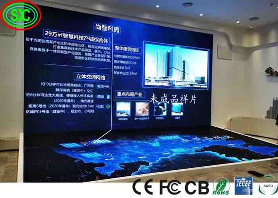 ضوء Epistar مرن قابل للبرمجة MBI 5124 IC 1920hz شاشة LED الإعلانية