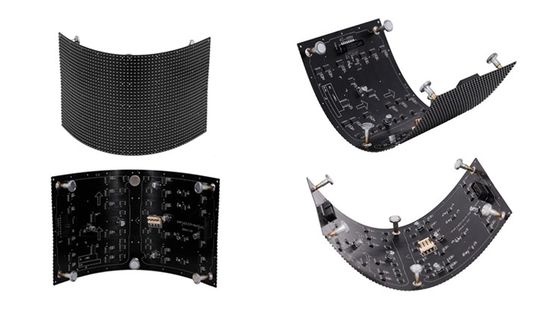 SMD2525 خارجية Full Color HD مضادة للماء LED Die-Casting Aluminum Enclosure