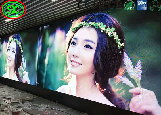 HD الإيجار P3 LED شاشة فيديو DIP346 الإعلانات LED لوحة AC110 / 220V