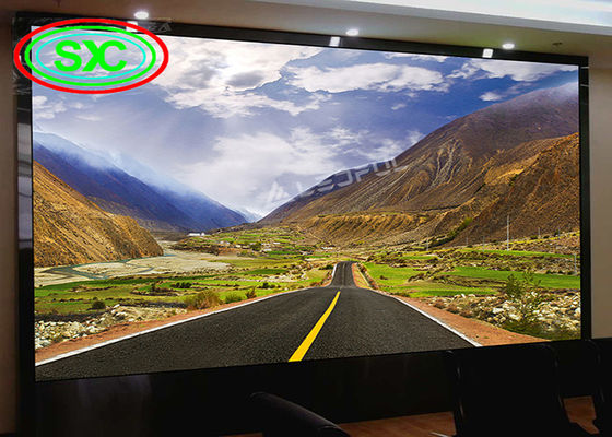 شاشة المرحلة من الألومنيوم المصبوب المضغوط HD شاشة LED 2mm Pixel Pitch دليل الرطوبة المواد الألومنيوم نظام نوفا