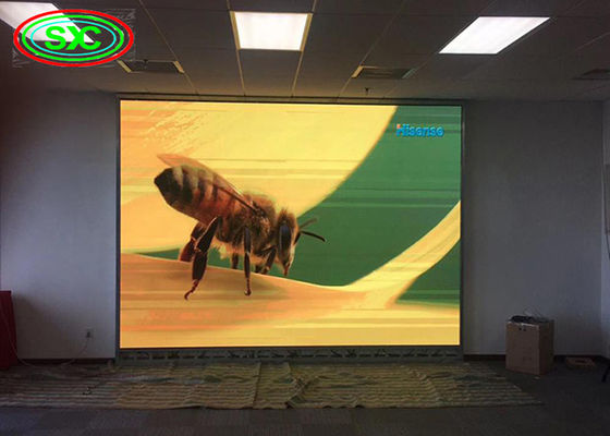 شاشة المرحلة من الألومنيوم المصبوب المضغوط HD شاشة LED 2mm Pixel Pitch دليل الرطوبة المواد الألومنيوم نظام نوفا