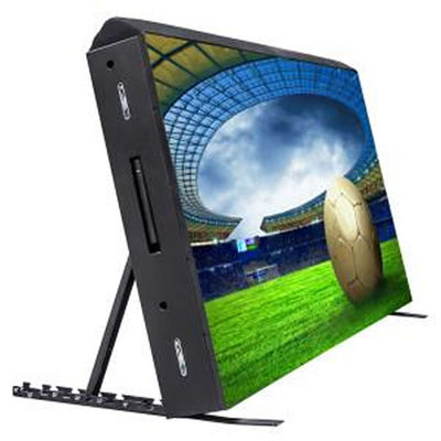 P10 الإعلانات اللافتات المرنة الملونة الكاملة المضادة للماء في الهواء الطلق الملاعب محيط شاشة LED