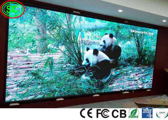 لوحة حائط فيديو HD جديدة ذات مسافة صغيرة LED Ultra-Thin P4 P2.5 عرض LED داخلي ملون بالكامل