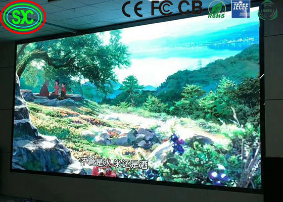 لوحة حائط فيديو HD جديدة ذات مسافة صغيرة LED Ultra-Thin P4 P2.5 عرض LED داخلي ملون بالكامل