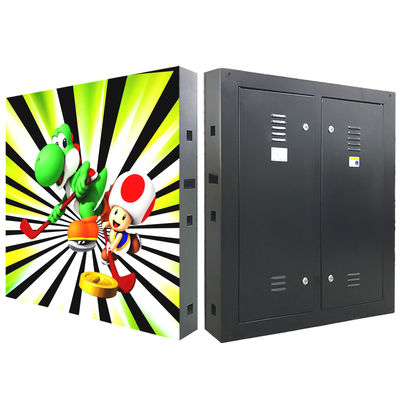 الشاشة المعتادة SMD1515 P2.5 Full Color Indoor Hanging LED Display في خزانة الألومنيوم المصبوب
