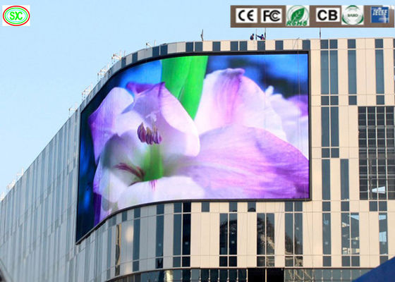 P4 لون كامل داخل LED شاشة فيديو حائط 80 * 40 وحدات الدقة لوحات إعلانية