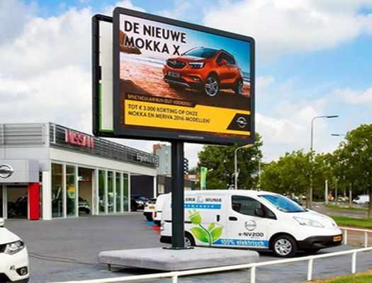 P10 في الهواء الطلق Full Color SMD Waterproof LED Video Advertising Billboard 320*160mm